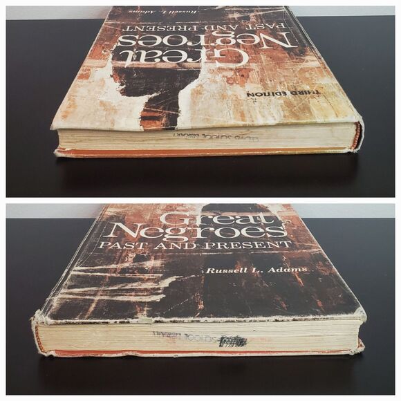 Great Negroes Past & Present, Third Edition, Hardcover CRACKED SPINE 1972 VTG - Picture 8 of 16